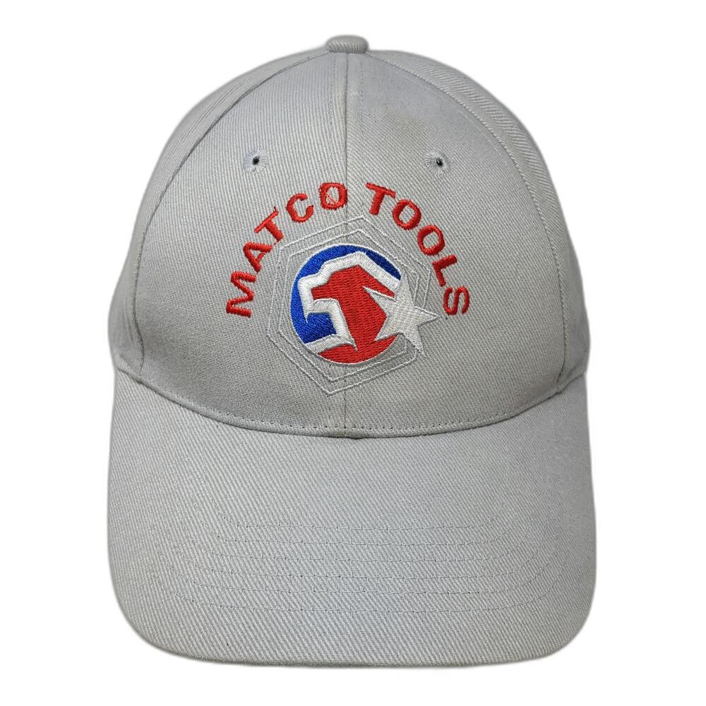 Matco Tools Baseball Cap Gray One Size Strapback We're the Source Logo Hat
